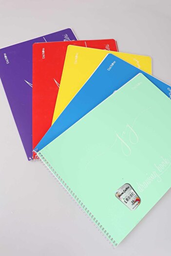 DEKOMUS Picture Notebook Spiral 24x34 Cm 25 Sheets