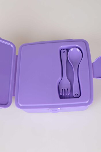 kuromi New Season Licensed 2-Tier Lunch Box with Dekomus / Lunch Box "With Wet Wipes Gift"