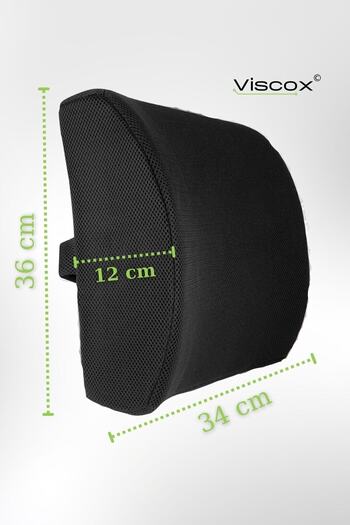 Viscomina Orthopedic Waist Pillow Visco Vehicle Car Pillow Waist Pillow
