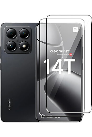 Fibaks Xiaomi Mi 14t - Compatible Tamper Unbreakable Glass Screen Protector