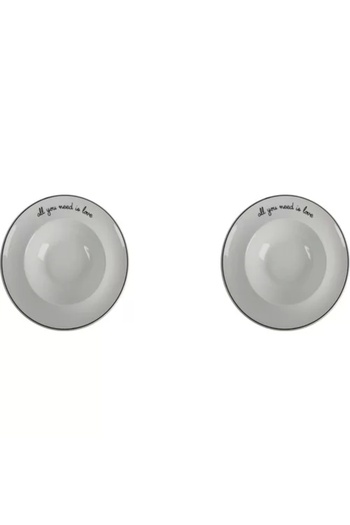 Porland Hope Deep Plate 26cm Set of 2