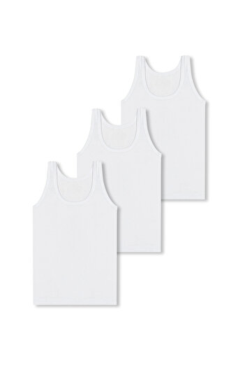 GizaKids 95% Cotton Boys Single Jersey Combed Cotton Undershirt Underwear Set of 3
