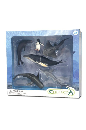 Collecta Σετ 6 ειδωλίων θαλάσσιας ζωής -