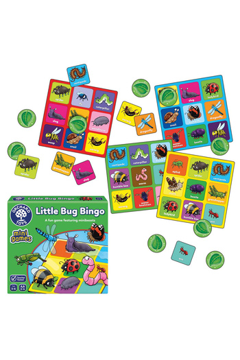 Orchard Toys Joc educativ Bingo Mica Insecta LITTLE BUG BINGO