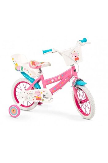 Toimsa Peppa Pig 14" Bike - Safe and Fun Bike for Kids