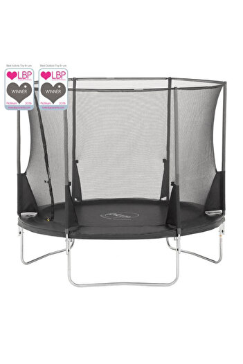 PLUM Trampolínová sada s teleskopickou ochrannou sítí 305 cm Zone II Evolution
