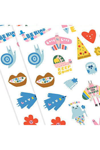 Ooly Abtibilduri 3D Stickiville Mini Mantras