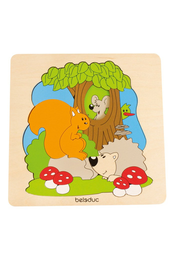Beleduc Discover the Forest Puzzle