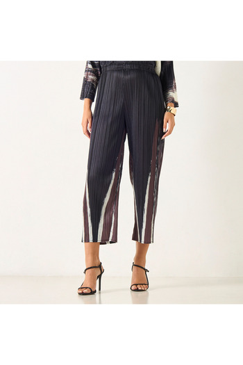 2Xtremz Plisse Trousers with Pockets and Elasticated Waistband