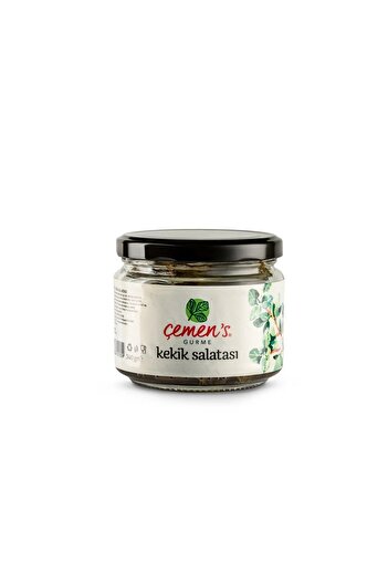 Çemen's Zeytinyağlı Kekik Zahter Salatası Doğal Katkısız Ev Yapımı 340 gr