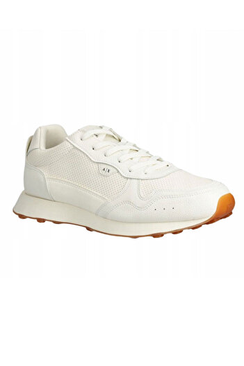 Armani Exchange Men's Armani Exchange Sneaker Shoes - White