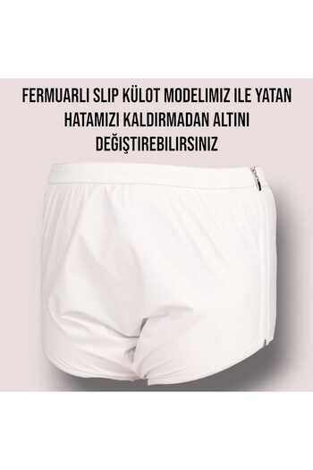 Ralwiarro New Zipped Generation Washable Liquid Waterproof Absorbent Bladder Slip Panties