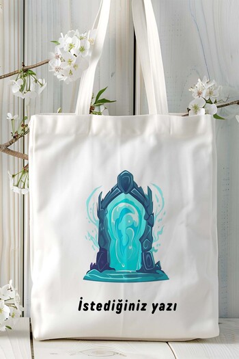 ART HEDİYE Portal Game Printed Shoulder Bag Model 1
