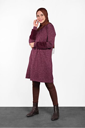 Alvina Plush Tunic with Sleeves 40398
