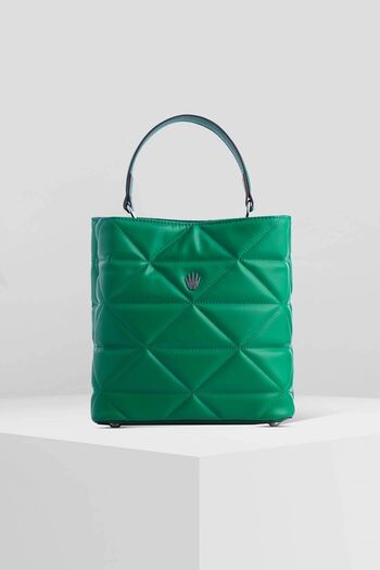 WATCHOFROYAL Green Chorlotte Women's Shoulder Bag