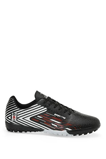 Kinetix BRUNO TF 3FX Fan Unisex Astroturf Shoes BLACK WHITE