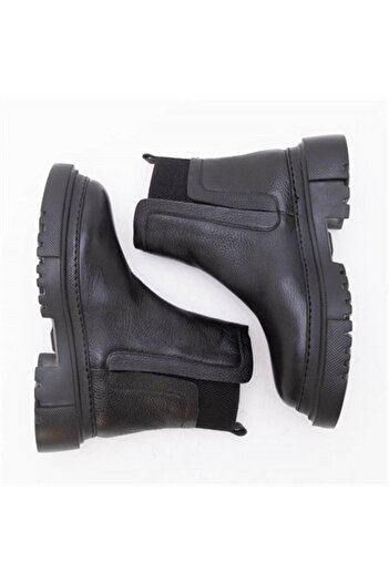 Gusse Brigette Kadin Hakiki Deri Bot K440