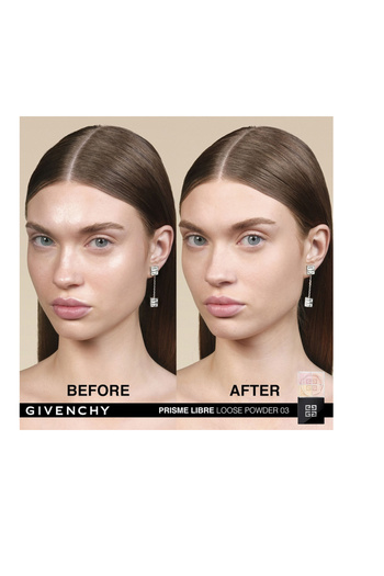 Givenchy MİNİ Prisme Libre Matlaştırıcı Düzeltici Aydınlatıcı Toz Pudra 02 SATIN BLANC Pinkestcosmetics