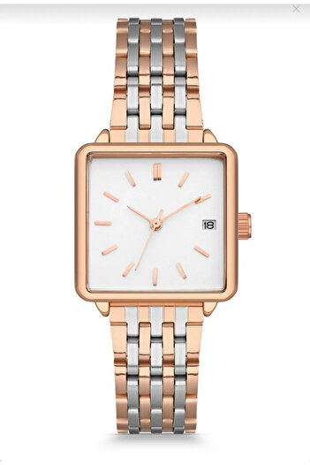 SPECTRUM PREMİUM Spectrum Premium Steel Cord Special Series Square Minimal Women Wrist Watch