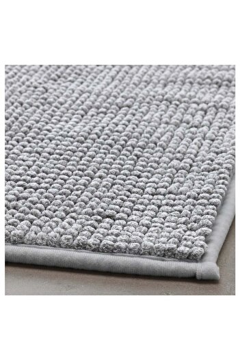 IKEA 50x80 Cm Grey-White Toftbo Bath Mat