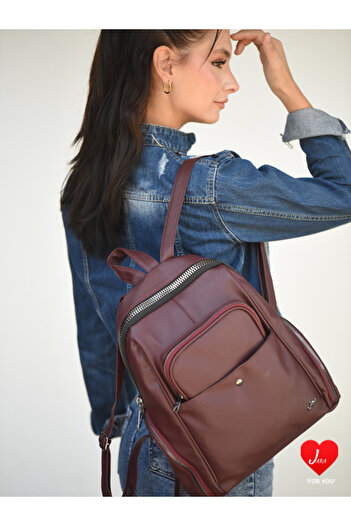 JARA Bag Jara Freya Wash Leather Backpack