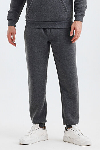 monox Ανδρική φόρμα Jogger με 3 νήματα