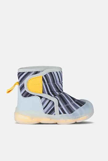 Vicco Helium Lighted Baby Boy Gray Boots
