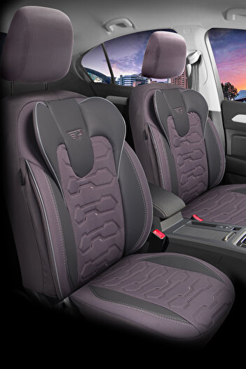 Panda Kılıf PANDA SPORT SERIES JACQUARD FABRIC CAR SEAT COVER - FULL SET