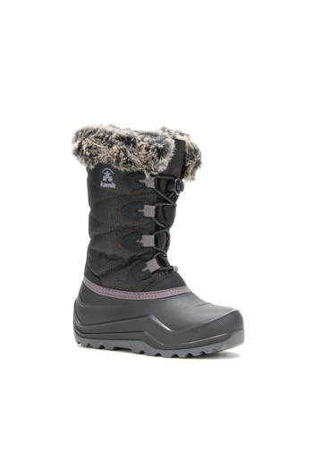 Kamik Snowangel Unisex Kids Black Boots Unisex Children's Boots Nf4442C