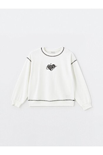 LC Waikiki Lcw Kids Crew Neck Girls' Thick Tracksuit Set