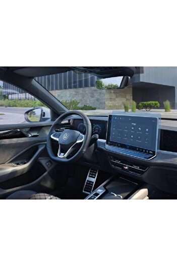 Velvoria Volkswagen New Golf 12.9-Inch Navigation Compatible 9H Nano Anti-Broken Screen Protector 2024