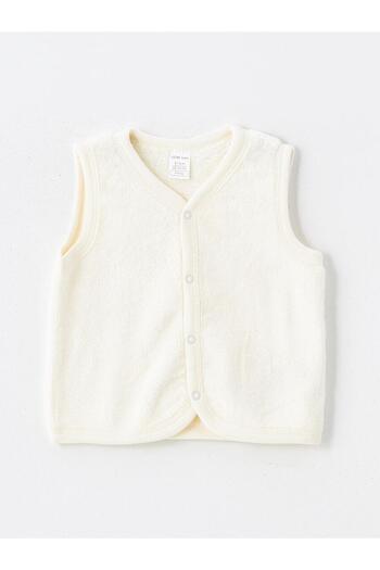 LC Waikiki Lcw Baby I V-Neck Basic Baby Boy Vest 2-Piece