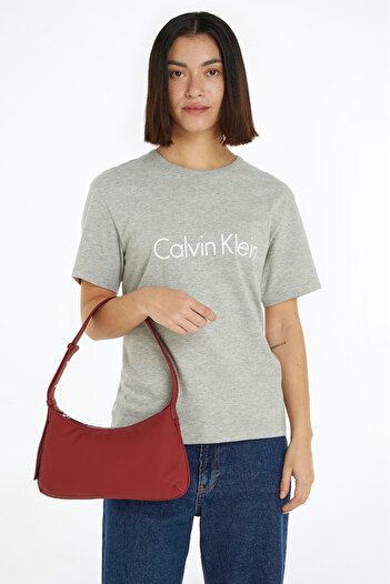Calvin Klein Kadın Shoulder El Çantası - Kırmızı