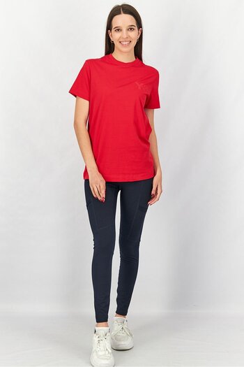 adidas Y-3 By Yohji Yamamoto Women Sportswear Fit Training T-Shirt , Red