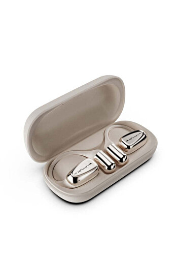 HiFuture Mate Pro 2 Wireless Headphones, Sonic Experience,  20-Hours Battery Life, Champagne
