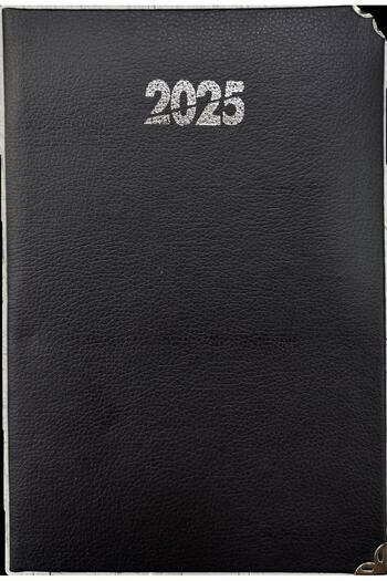 EKM 2025 17X24 Faux Leather Agenda