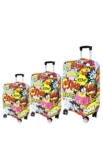 MY SARACİYE (My # 105 Omg) Case Set for Suitcases (Cabin, Medium and Large)