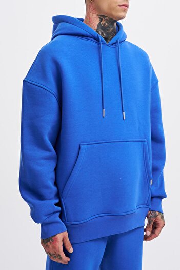 Machinist Ανδρικό φούτερ Saks με κουκούλα Basic Oversize