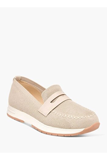 Flora Bella by Shoexpress Flora Bella Mesh Slip-On Loafers with Cutout Detail