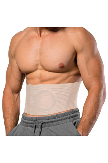 PUCKA Belly Hernia Corset - Premium Support Pad - Breathable Flexible Fabric