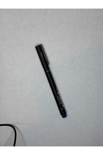 UNİ-BALL Uni-ball 0,3 mm Mavi Teknik Çizim Kalemi (3 Adet)