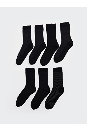 LC Waikiki New Season Bamboo Men's Socks 7-Piece - W44074Z8