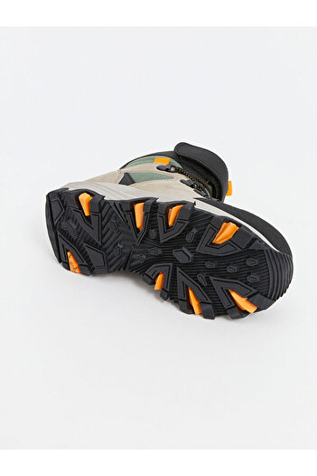 LC Waikiki LCW STEPS Bej Bağcıklı ve Cırt Cırtlı Erkek Çocuk Trekking Bot