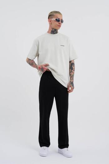 Machinist Relaxed Basic Baggy Eşofman Altı Siyah