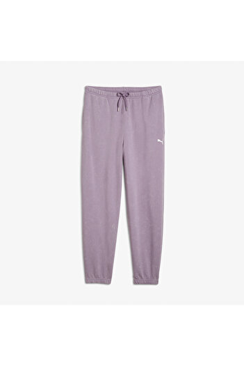 Puma Dare To Relaxed Washed Kadın Mor Eşofman Altı