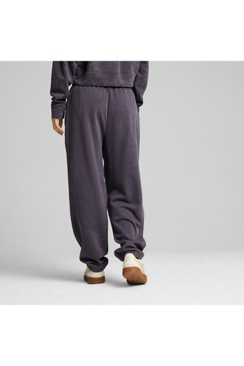 Puma Dare To Relaxed Washed Kadın Gri Eşofman Altı