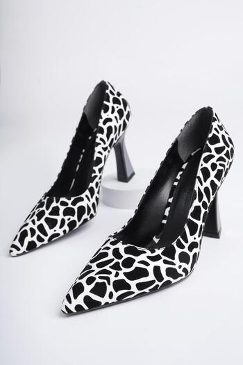 MUGGO Kuum Guaranteed Pointed Toe Women's Heeled Stiletto Shoes