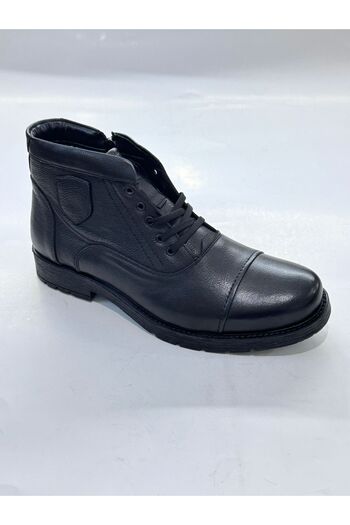 Greyybull Shoes ΔΕΡΜΑΤΙΝΕΣ ΑΝΔΡΙΚΕΣ ΜΠΟΤΕΣ ΜΕΓΕΘΟΥΣ