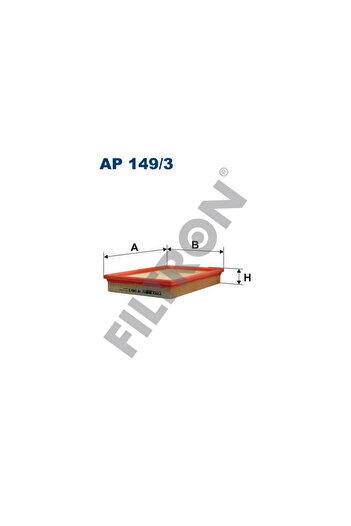 Filtron 036129620 فلتر هواء D لـ - VAG BO1 CAD3 GO4-5 PO4 IBIZA3-4 LEON FAB1 OCT2 99- AP149/3