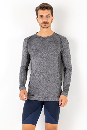 MioFit Men's Active Wear - Long Sleeve Sports T-Shirt